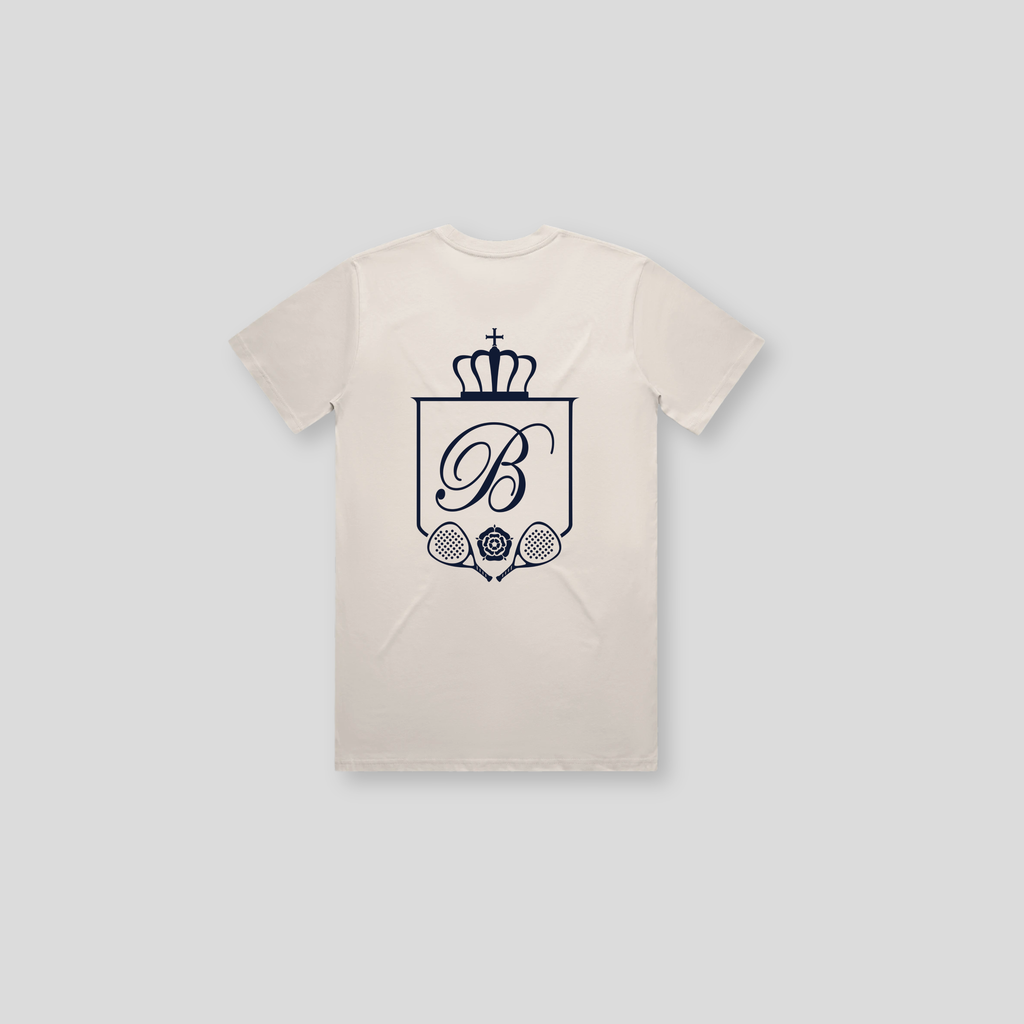 BPC Crest Back Classic T-Shirt - Bone
