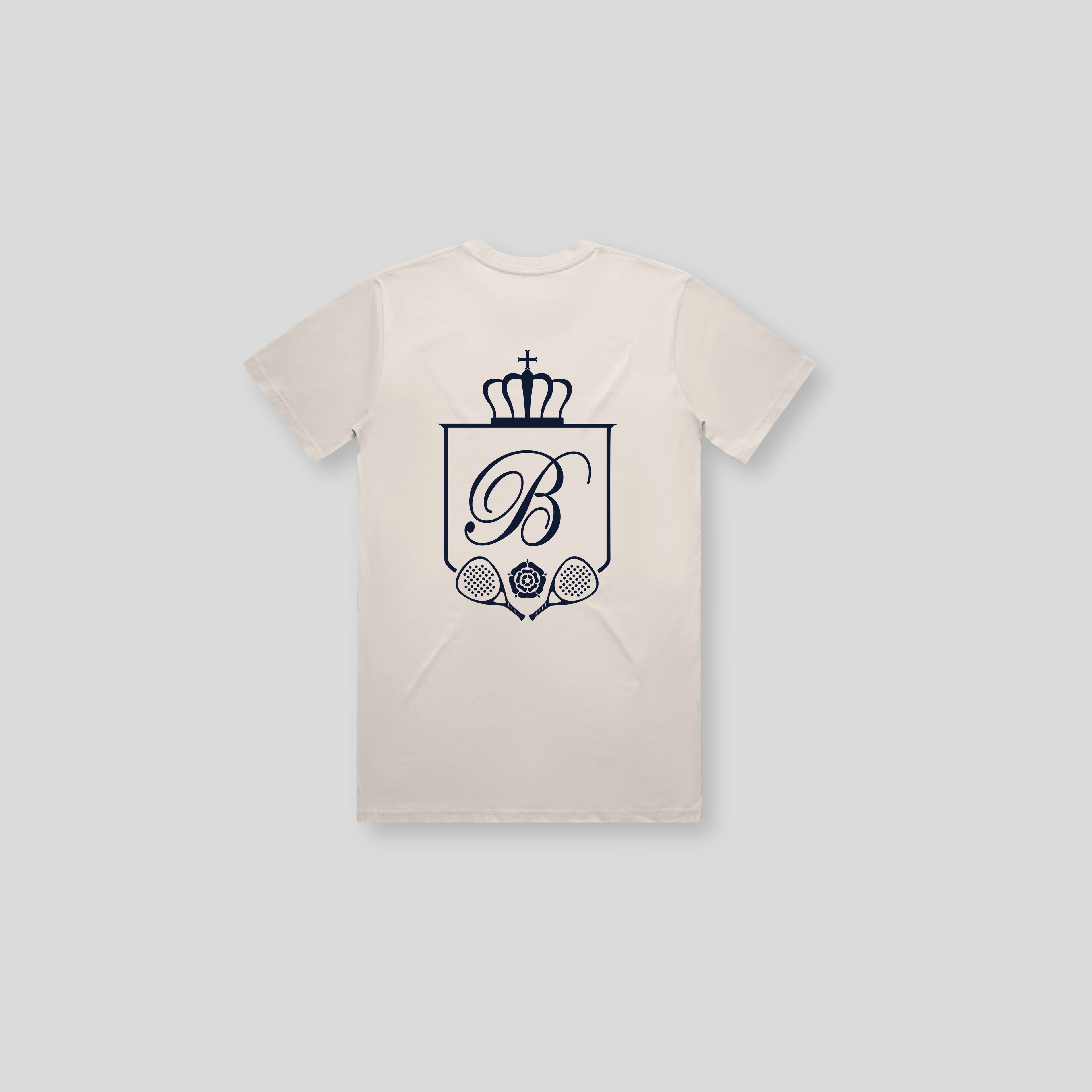 BPC Crest Back Classic T-Shirt - Bone
