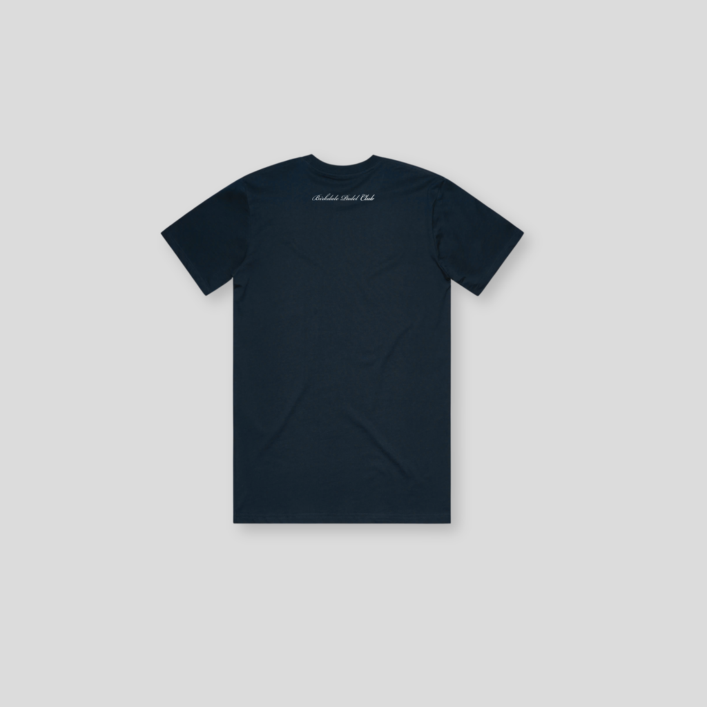 BPC Script Back Classic T-Shirt - Navy