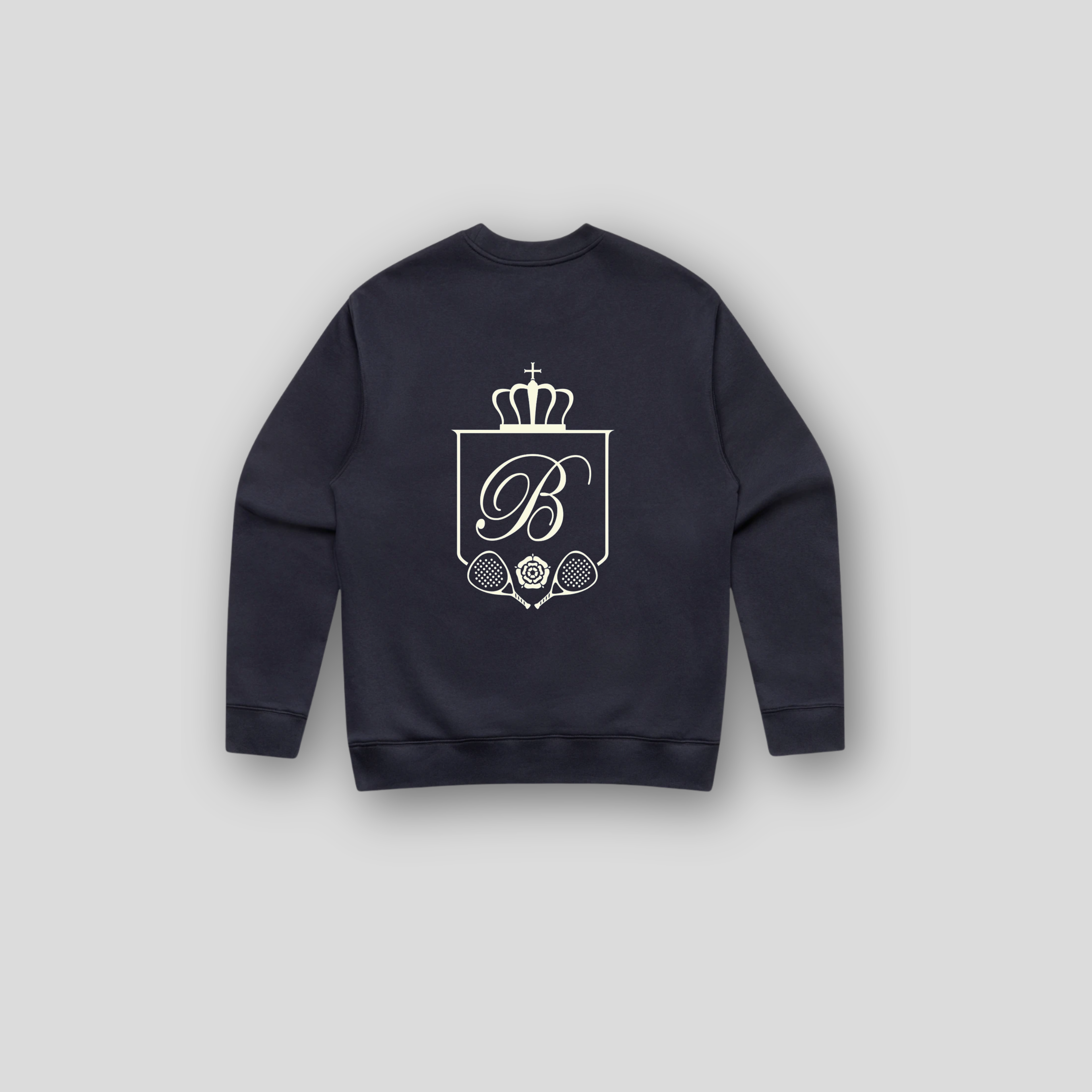 BPC Crest Back Relaxed Sweatshirt - Navy