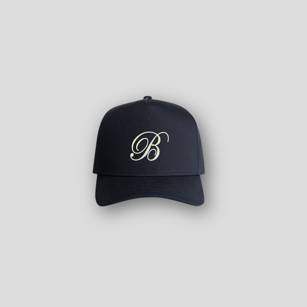 BPC Monogram Five-Panel Cap - Midnight Blue