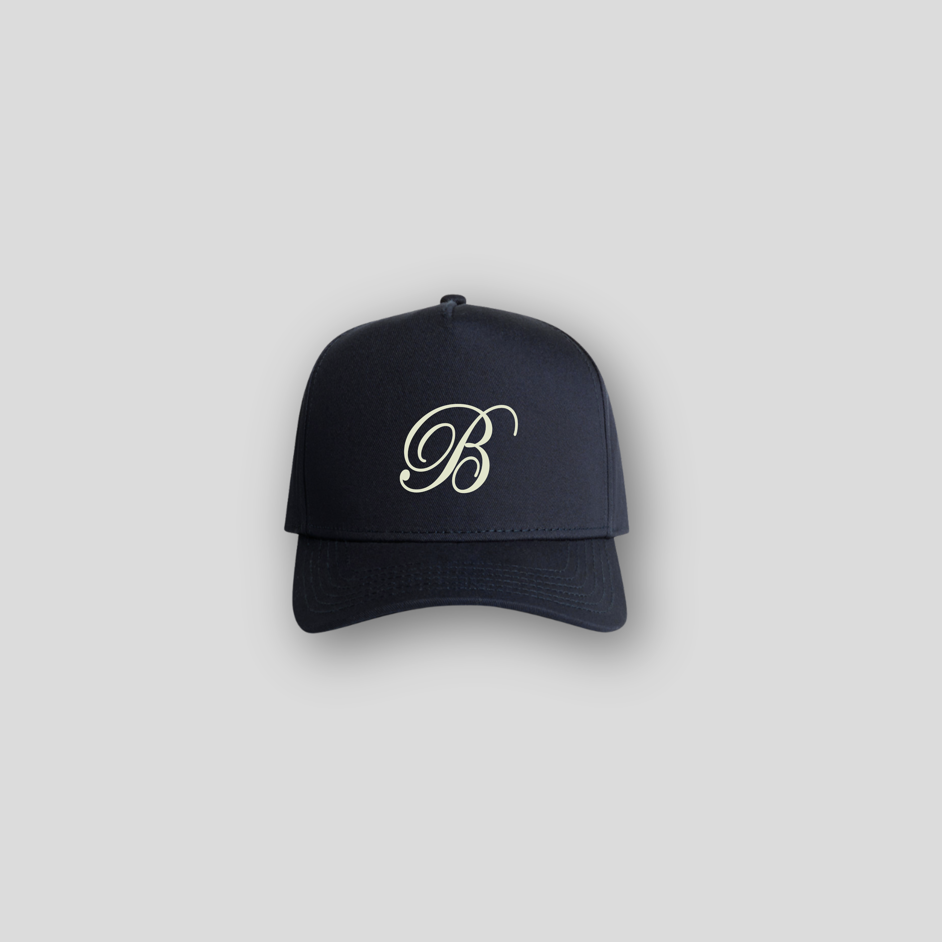 BPC Monogram Five-Panel Cap - Midnight Blue