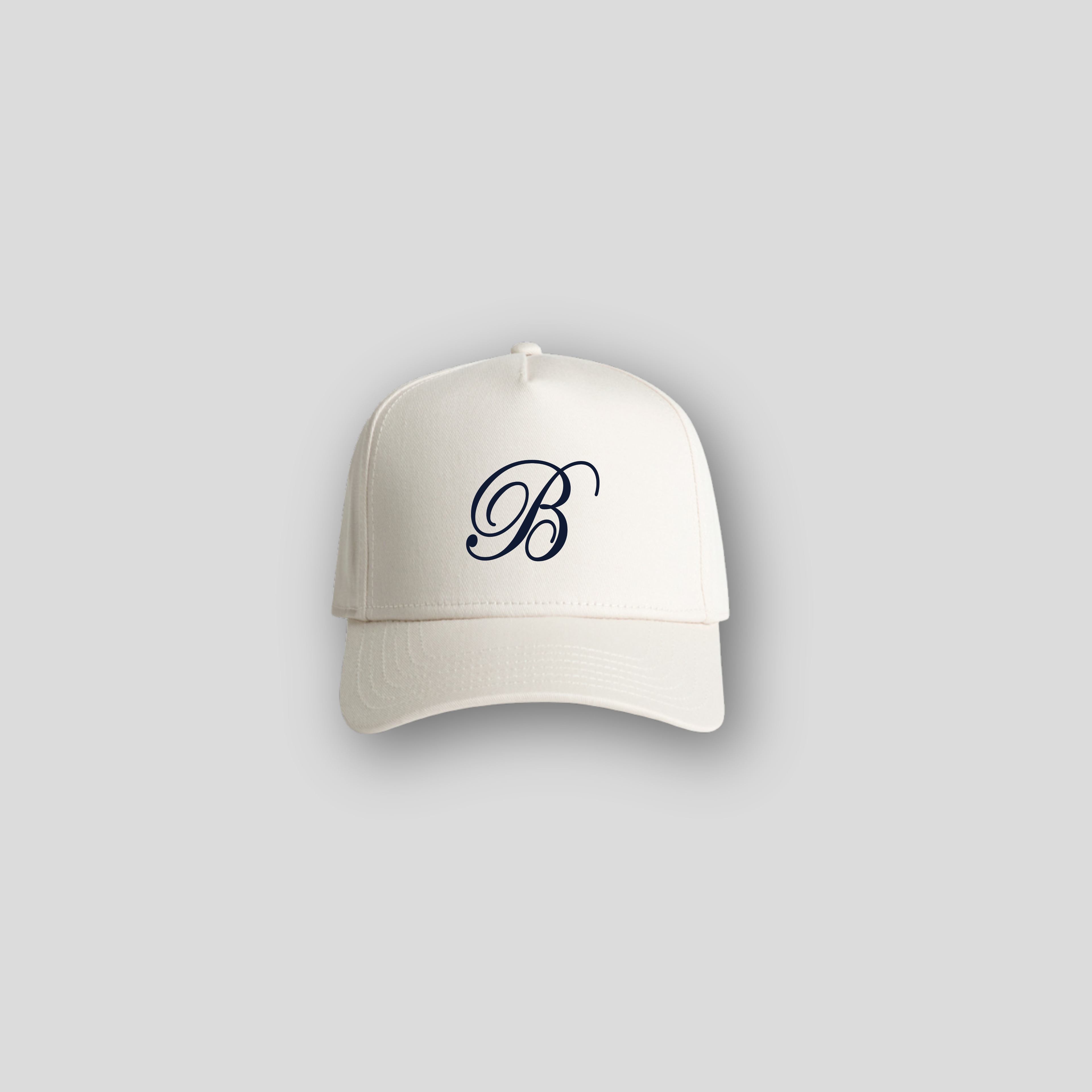 BPC Monogram Five-Panel Cap - Bone