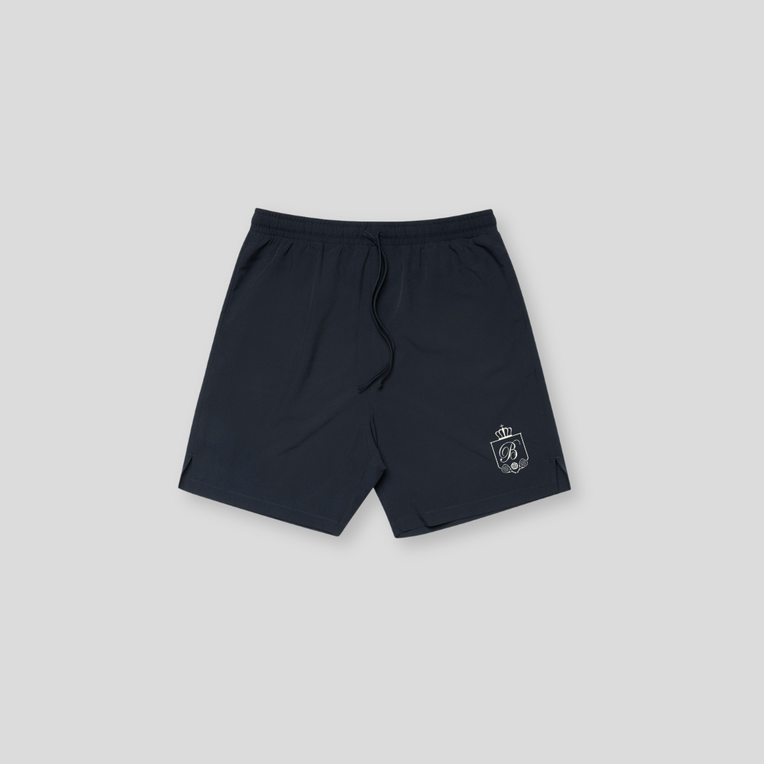 BPC Crest Active Shorts - Ink Blue
