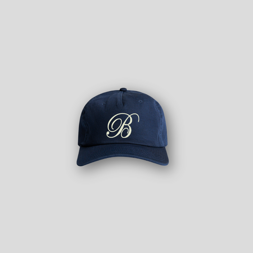 BPC Monogram Relaxed Cap - Navy
