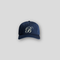 BPC Monogram Relaxed Cap - Navy