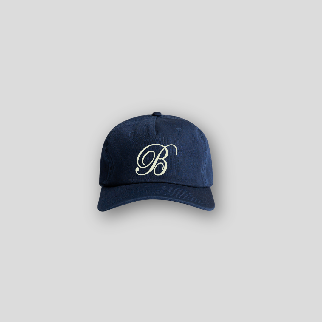BPC Monogram Relaxed Cap - Navy